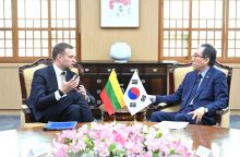 G. Landsbergis Pietų Korėją vadina esmine partnere Indijos ir Ramiojo vandenyno regione