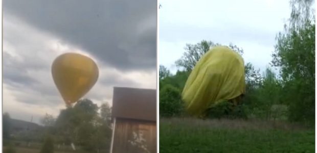 Siaubingo incidento su oro balionu niekada nepamirš: žmonės gulėjo ant pilvų, vyras išvis nejudėjo