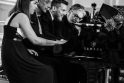 Prasminga: &quot;Kaunas Piano Fest&quot; suburia ir jaunus talentus, ir garsius fortepijono meistrus bei pedagogus. Nuotraukoje – M.Mašanauskaitė, Fali Pavri, R.Lozinskis, Petras Geniušas.